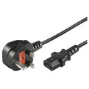 Micro Connect Power Cord UK Type G - C13 1M UK Type G BS 1363 - C13 Reference: PE090410