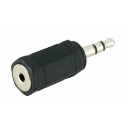 Micro Connect Adapter 3.5mm - 2.5mm M-F Stereo Reference: AUDALX