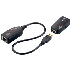 LogiLink USB 2.0 CAT5 extender up to 50m PoE Reference: UA0207