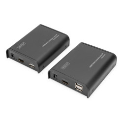 Digitus HDMI KVM extender over IP, set Reference: DS-55202