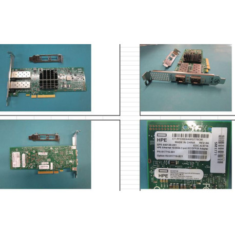 HP SPS - PCA NIC Adapter 2p 25GBE SFP28 Reference: 840130-001