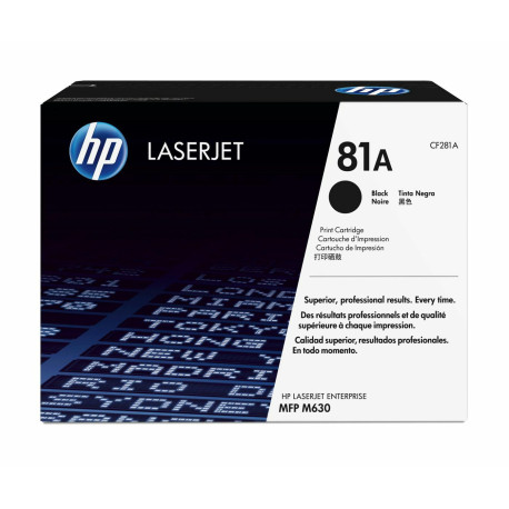 HP Inc. 81A black 10500 pages Toner CF281A