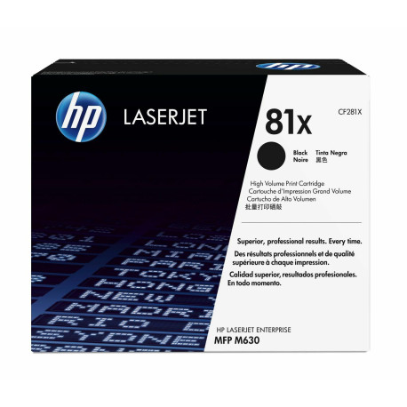 HP Inc. 81X Sort 25000 sider Toner CF281X