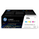 HP Inc. 312A Gul Cyan Magenta 2700 sider Toner CF440AM