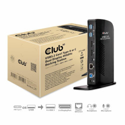 CLUB 3D USB 3.0 Dual Display 4K60Hz Docking Reference: CSV-1460