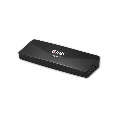 CLUB 3D 4K Docking Station USB3 -3xUSB3 HDMI DP DVI black Reference: CSV-3103D