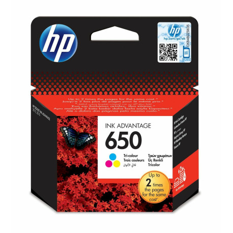 HP Inc. colour ink 650 HP650 CZ102AE 200 p.