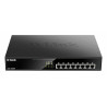 D-Link DGS-1008MP Unmanaged Switch - 8x Gigabit Ethernet PoE+ - 140W