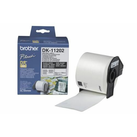 Brother DK-11202 Shipping labels 62 x 100 mm 300 Reference: DK11202