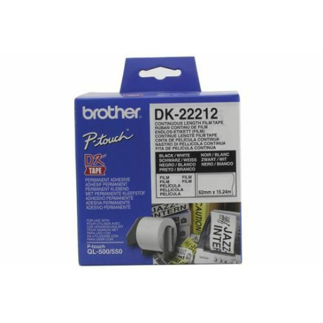 Brother DK-22212 Tape 6,2 cm x 15,2 m Reference: DK22212