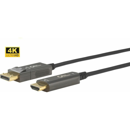 Micro Connect Premium Optic DP - HDMI Cable 20m cable DP 1.4 - HDMI 2.0 Reference: DP-HDMI-2000V1.4OP