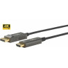 Micro Connect Premium Optic DP - HDMI Cable 30m cable DP 1.4 - HDMI 2.0 Reference: DP-HDMI-3000V1.4OP