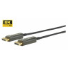 Micro Connect Premium Optic DP 1.4 Cable 10m DP 1.4 8K 60Hz 32.4Gbps Reference: DP-MMG-1000V1.4OP