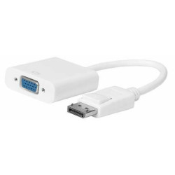 Micro Connect Displayport-VGA M-F, 15cm White V1.2 Active Reference: DPVGA15CMW