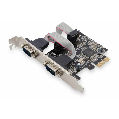 Digitus PCI Expr Card 2x D-Sub9 serial ports + LowProfile Reference: DS-30000-1