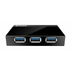 D-Link DUB-1340, 4-Port Superspeed USB 3.0 HUB - 4.8Gbps, External Power adapter Reference: DUB-1340/E