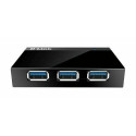 D-Link DUB-1340, 4-Port Superspeed USB 3.0 HUB - 4.8Gbps, External Power adapter Reference: DUB-1340/E