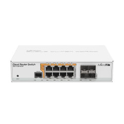 MikroTik 8P+4 CRS112-8P-4S-IN PoE+ M RM