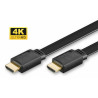 Micro Connect HDMI High Speed flat cable, 2m Reference: HDM19192V1.4FLAT