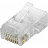 Micro Connect Modular Plug CAT5e Plug 8P8C Unshielded 10pcs in one bag Reference: KON503-10