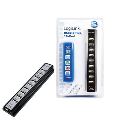 2direct LogiLink USB 2.0 Hub Hub 10 Ports USB Reference: UA0096