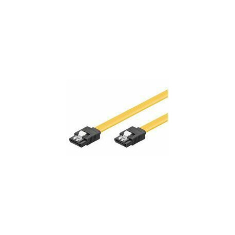 Micro Connect SATA cable 6GB, SATA III 0,30M 7-Pole to 7-Pole SATA plugs Reference: SAT15003C6