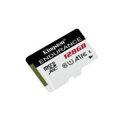 Kingston High Endurance 128 GB microSDXC white black UHS-I U1 Class 10 A1 Reference: SDCE/128GB