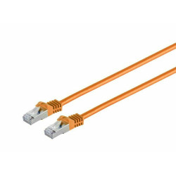 Micro Connect RJ45 patch cord S/FTP (PiMF), w. CAT 7 raw cable 0.5m Orange Reference: SFTP7005O