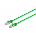 Micro Connect RJ45 patch cord S/FTP (PiMF), w. CAT 7 raw cable 1m Green Reference: SFTP701G