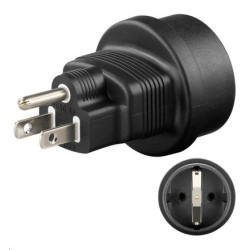 Micro Connect Universal Power Travel Adapter USto Schuko Reference: PETRAVEL3