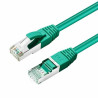 Micro Connect F/UTP CAT6 0.5m Green LSZH Reference: STP6005G