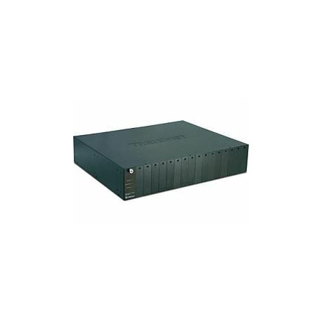 Trendnet SystemCase for fibre converter 16 slide-in units Reference: TFC-1600