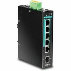 Trendnet Industrial switch 5 port Gbit Unman. L2 PoE+ Metal Reference: TI-PG541