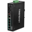 Trendnet Industrial switch 6 Gbit PoE+ metal Reference: TI-PG62