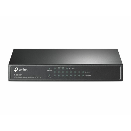 Tp-link 8-Port GB Desktop PoE Switch Reference: TL-SG1008P