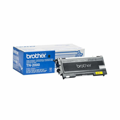 Brother TN 2000 Black 2500 Pages Toner Reference: TN2000