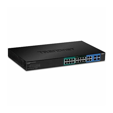 Trendnet Switch 20-port Gbit UPoE 370W Web Smart 19 Reference: TPE-204US