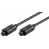 Micro Connect Toslink M-M 1m Black TT610BKAD TOSLINK 1 m Black