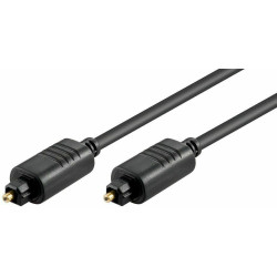 Micro Connect Toslink optical cable 5m Black Toslink optical cable 5m Black Reference: TT650BKAD