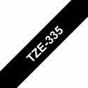 Brother TZe 335 Laminated Ribbon 1,2 cm x 8 m 1 Cassette Reference: TZE335