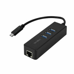 LogiLink Adapter USB 3.0 TypeC to 1x RJ45u. 3x USB3.0 type A Reference: UA0283