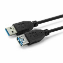 Micro Connect USB3.0 A-A 2m M-F, Black Reference: USB3.0AAF2B