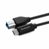 Micro Connect USB-C to USB3.0 B Cable, 1m Reference: USB3.1CB1