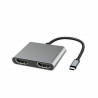 Micro Connect USB-C to HDMI X2 Female splitter Reference: USB3.1CHDMIX2