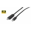 Micro Connect 4K USB-C to Mini Displayport Cable 2m Video resolution Up Reference: USB3.1CMDP2