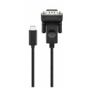 Micro Connect USB - C to VGA 1.8m Black USB-C - VGA 15-pin M-M Reference: USB3.1CVGA1.8