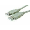 Micro Connect USB2.0 A-A 1,8m M-M, Grey Hi-Speed cable Reference: USBAA2