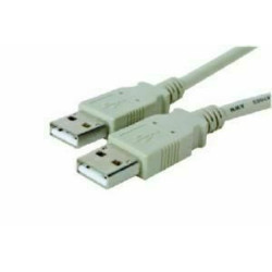 Micro Connect USB2.0 A-A 3m M-M, Grey Hi-Speed cable Reference: USBAA3