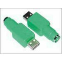 Micro Connect Adapter USB A - PS/2 M-F USB A/PS/2 M-F USB PS/2 Reference: USBAPS2F