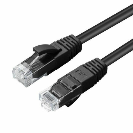 Micro Connect U/UTP CAT5e 0.5M Black PVC Unshielded Network Cable Reference: UTP5005S